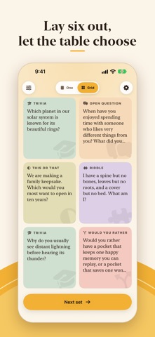 Sobremesa: Dinner Questions Screenshot 4 of 6