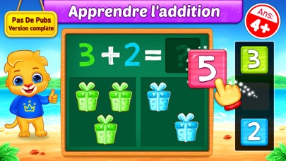 Screenshot #1 pour Jeu de Maths: Jeux Préscolaire