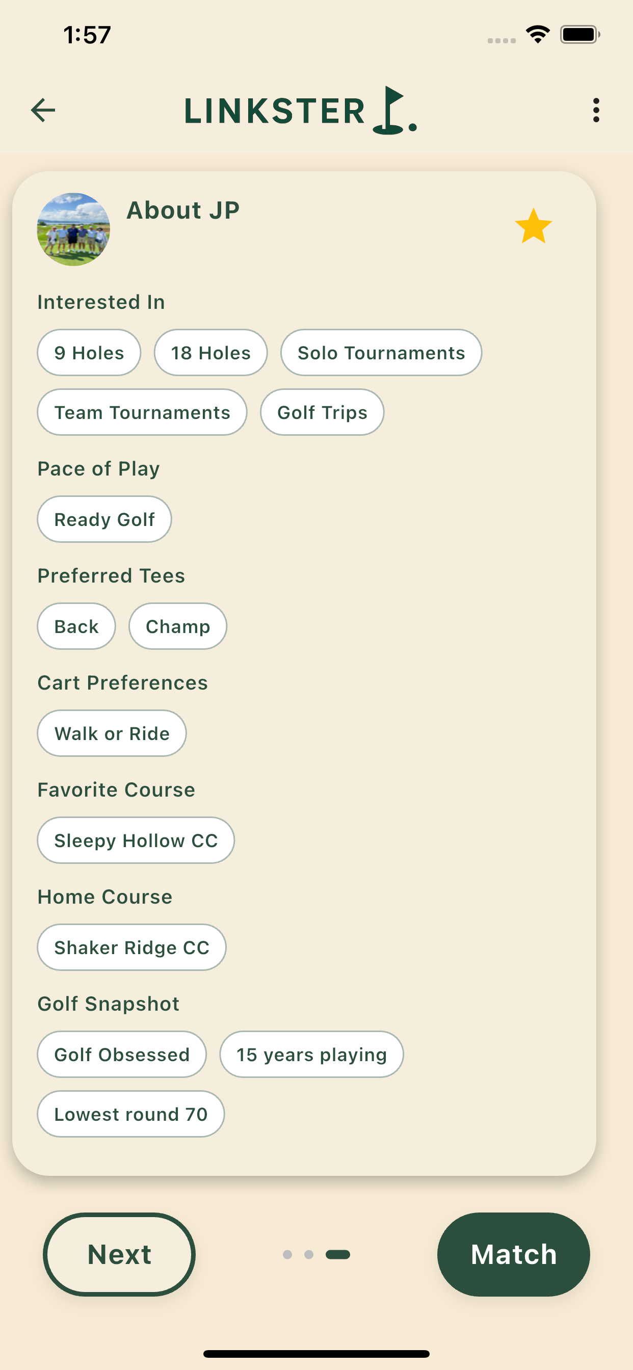 Linkster Golf screenshot 6