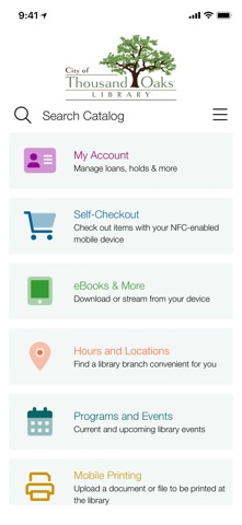 Thousand Oaks Library Screenshot 1 of 6