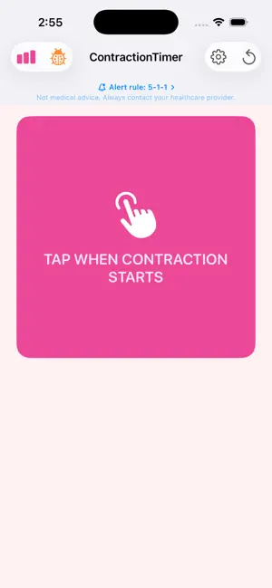 FreeContractionTrackr screenshot 1