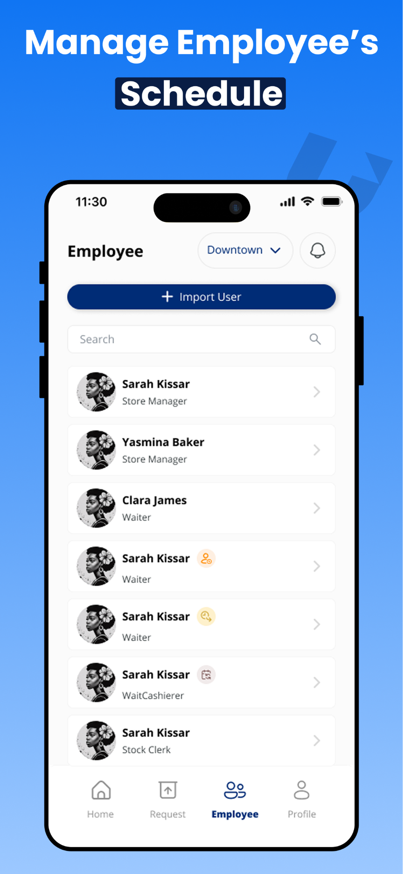 Upthyme Manager