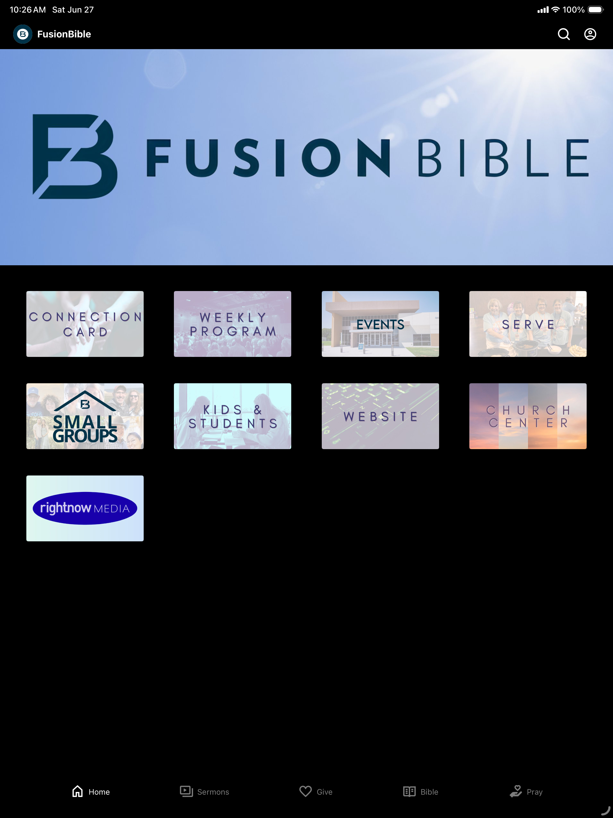 Fusion Bible Church screenshot 4