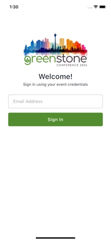 2026 Greenstone Conference iPhone screenshot