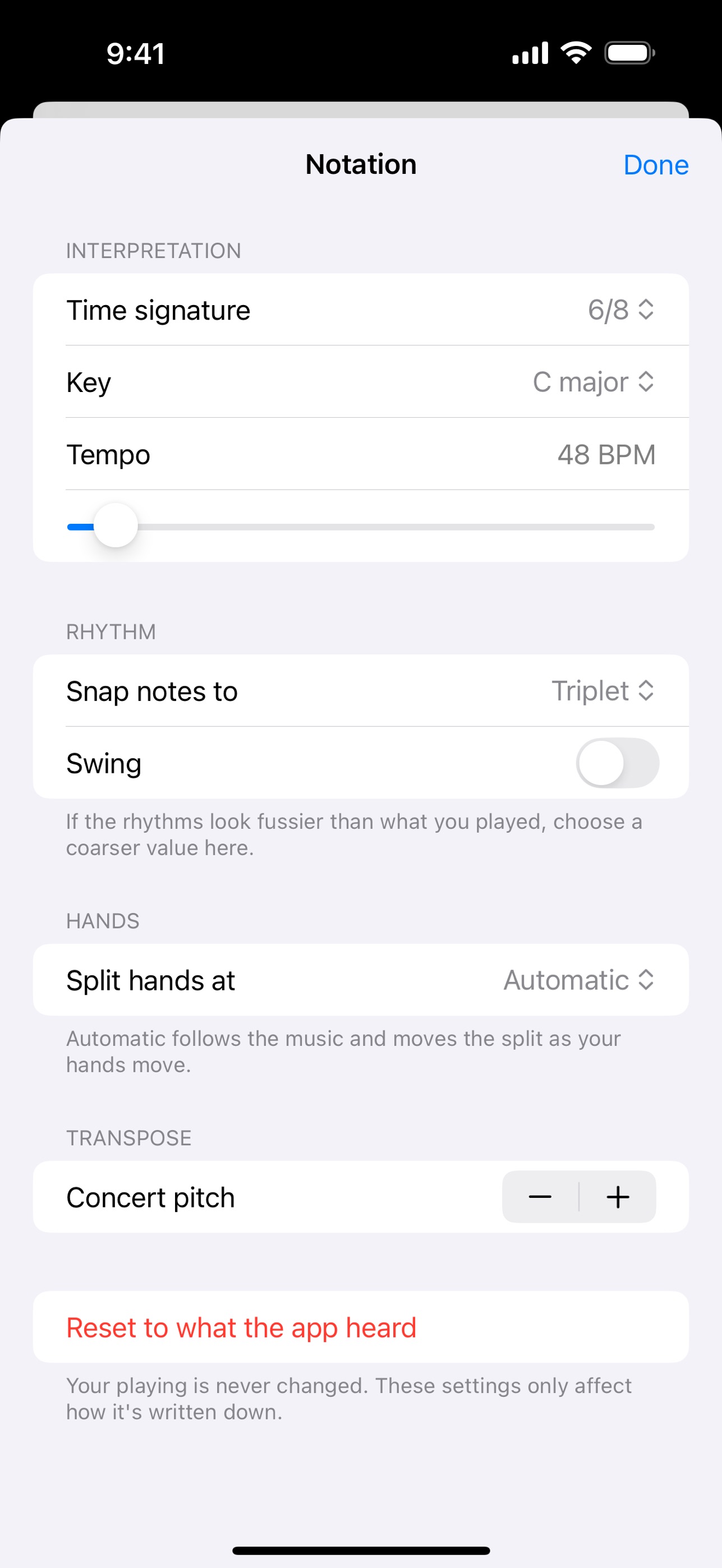 Screenshot 5 of PianoScribe