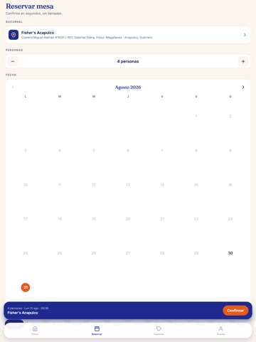 Fishers iPad screenshot 3