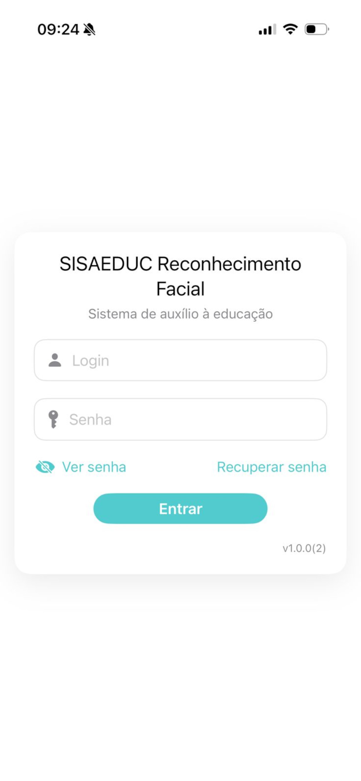 SISAEDUC Reconhecimento Facial screenshot 4