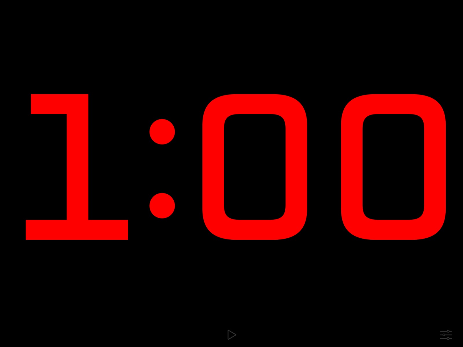 Countdown: Big Timer & Clock ipad screenshot 1