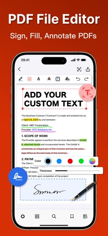 PDF Editor: Sign, Fill & Scan Screenshot 2 of 5