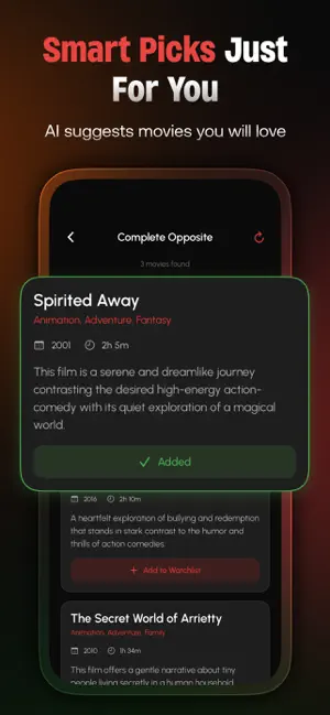 Magics - TV & AI Movies Picker iPhone screenshot 4