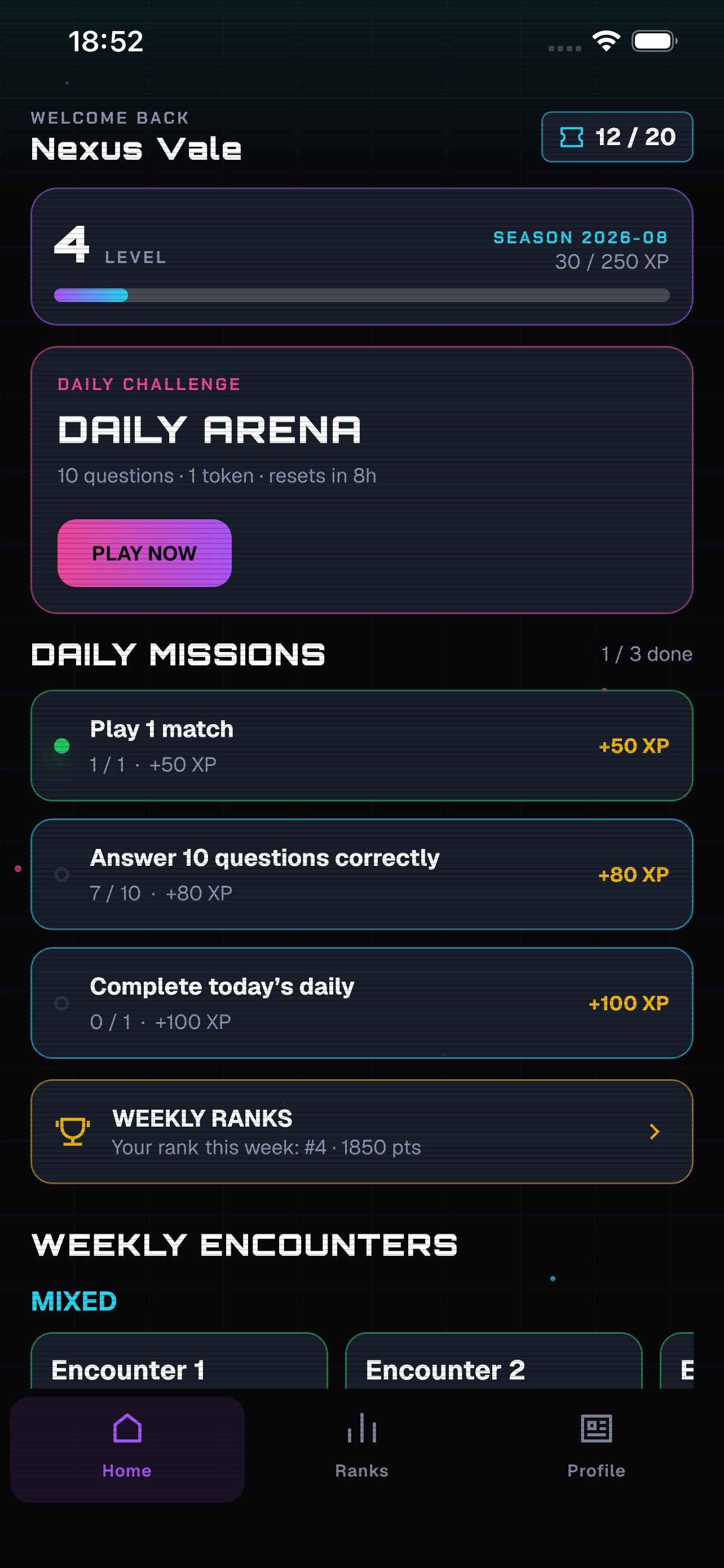 Screenshot 1 of Game Trivia : Daily Quiz