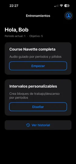 Captura de pantalla de La Navette en iPhone 1