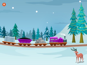 Train Builder Games for kids iPad screenshot