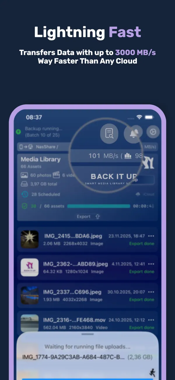 Loomey - Photo & Media Sync Screenshot 5