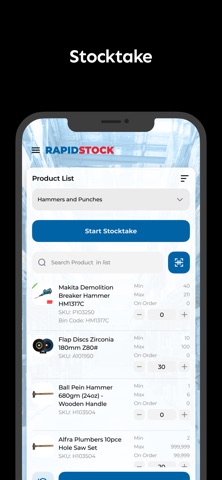 RapidStock screenshot