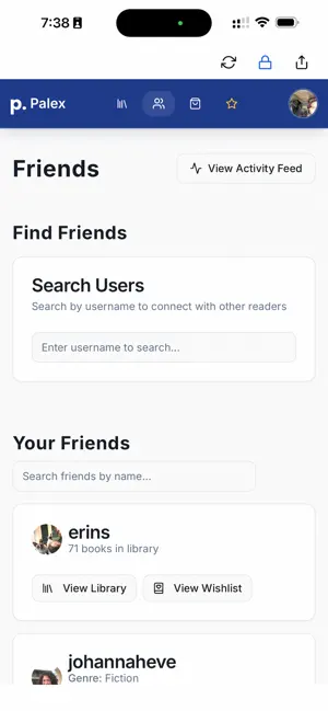 Palex Library screenshot 2