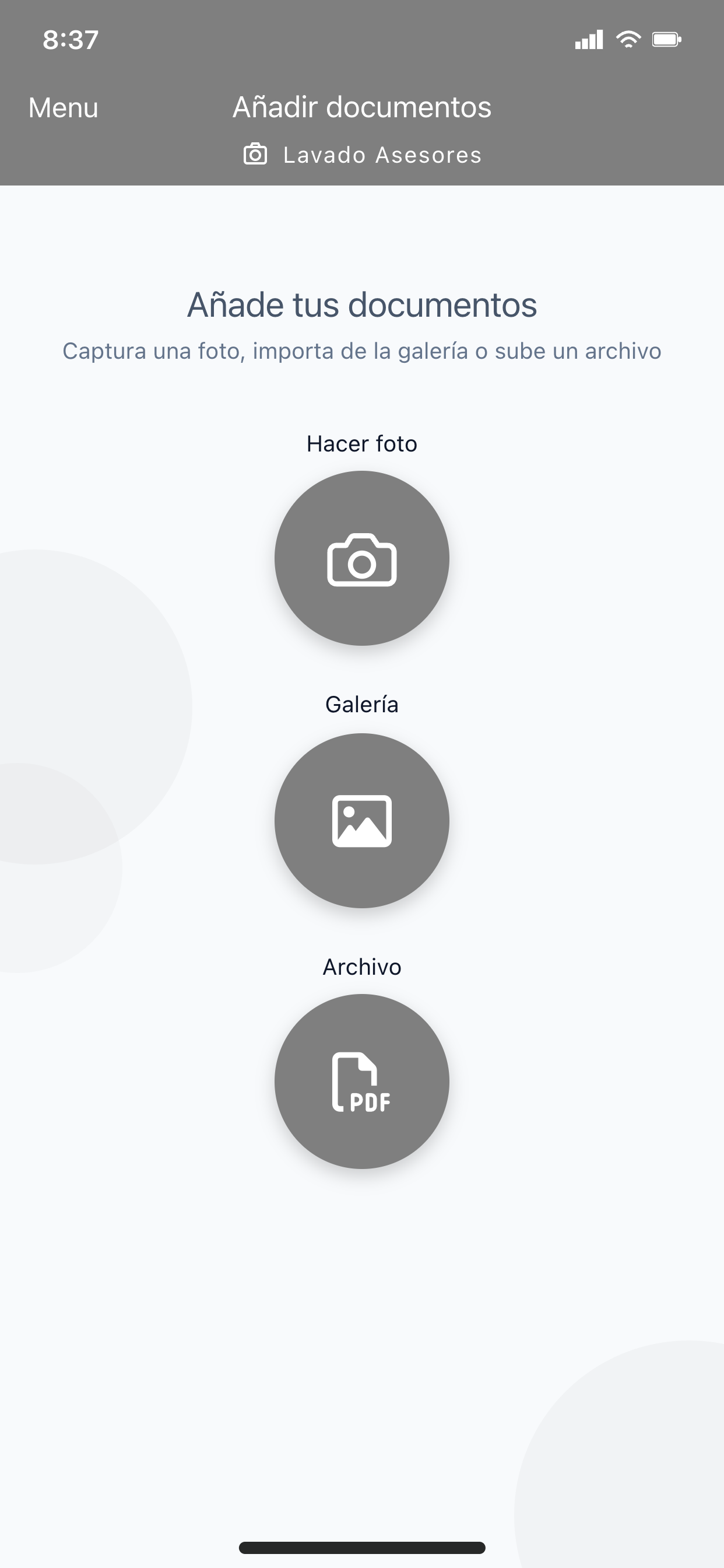 Lavado asesores screenshot 3