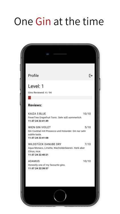 Ginger Gin Challenge