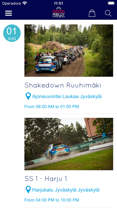 Secto Automotive Rally Finland Screenshot