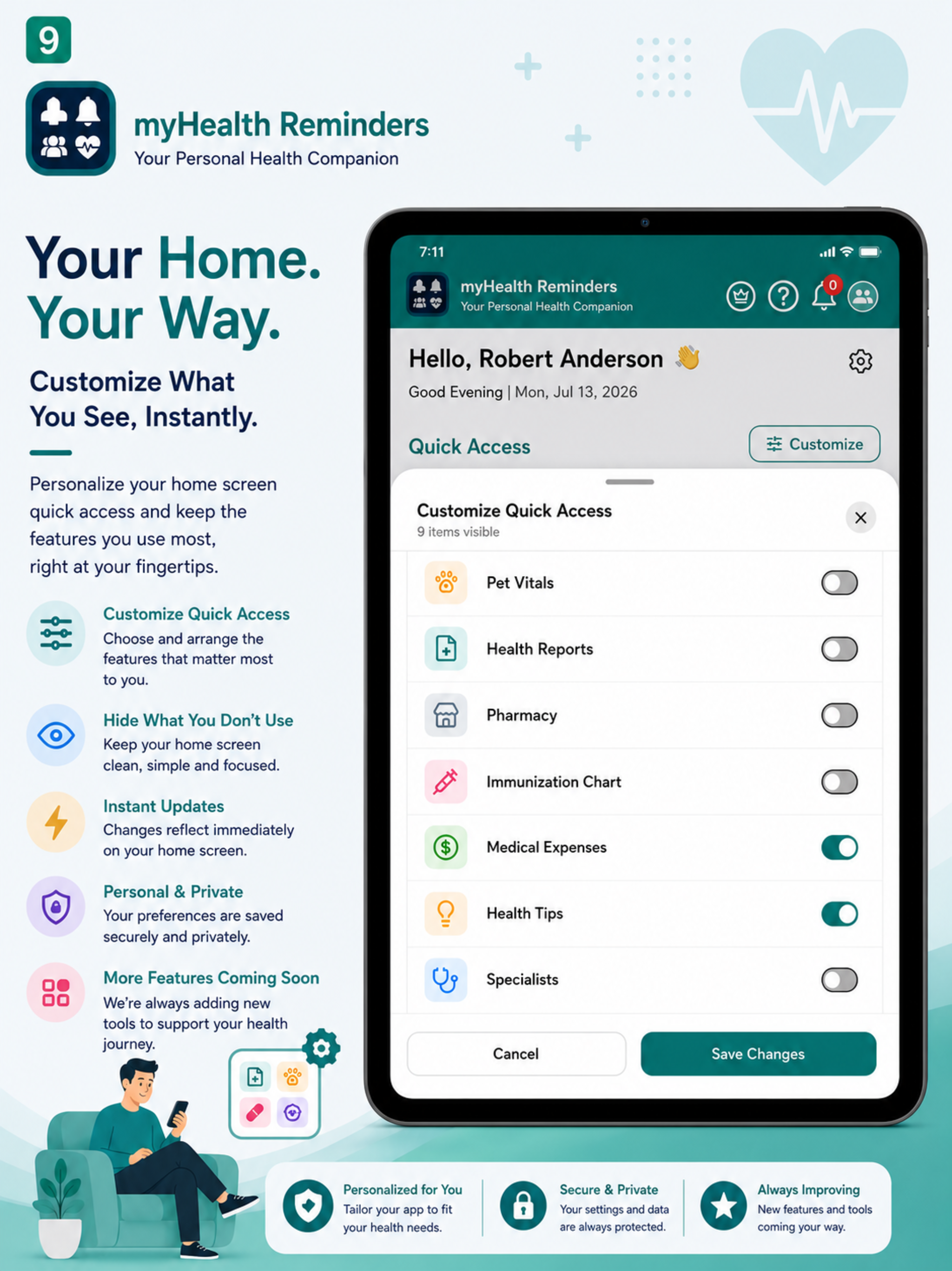 myHealth Reminders screenshot 18