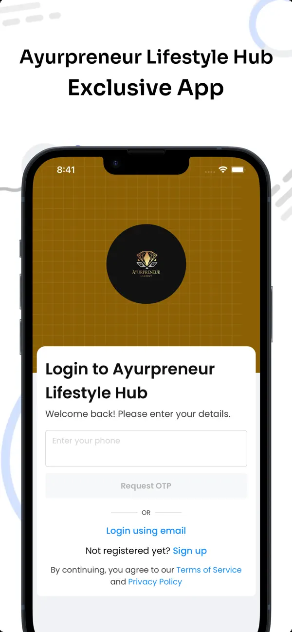 Screenshot #1 pour Ayurpreneur Lifestyle Hub