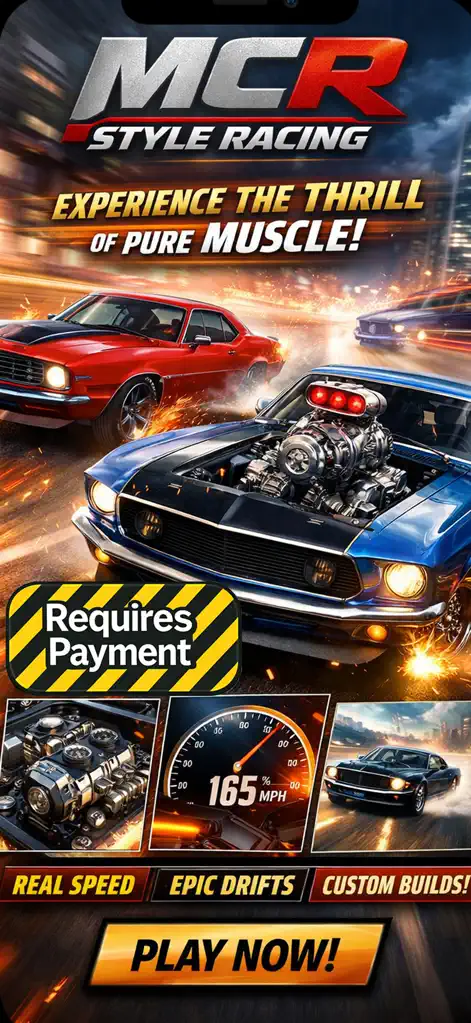 MCR Style Racing : Motorsport - Games App | MWM