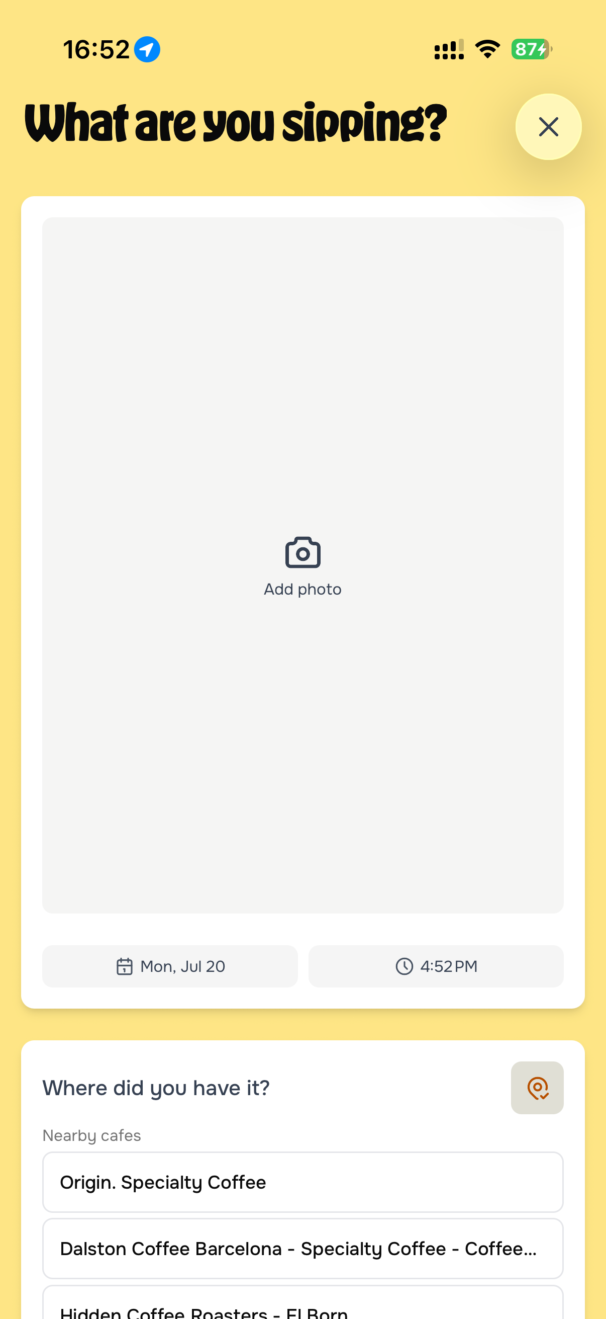 Sipping screenshot 6