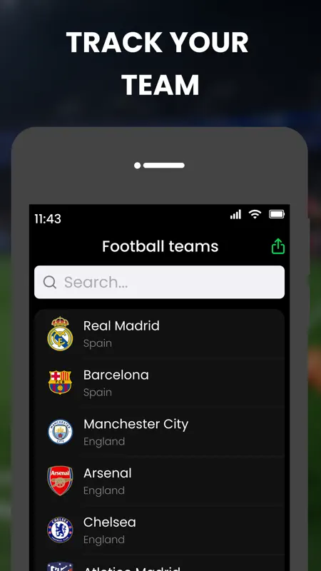 Live Football Matches : Sport screenshot 4 of 4