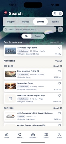 Airspace: Skydiving & Tunnel iPhone screenshot 3