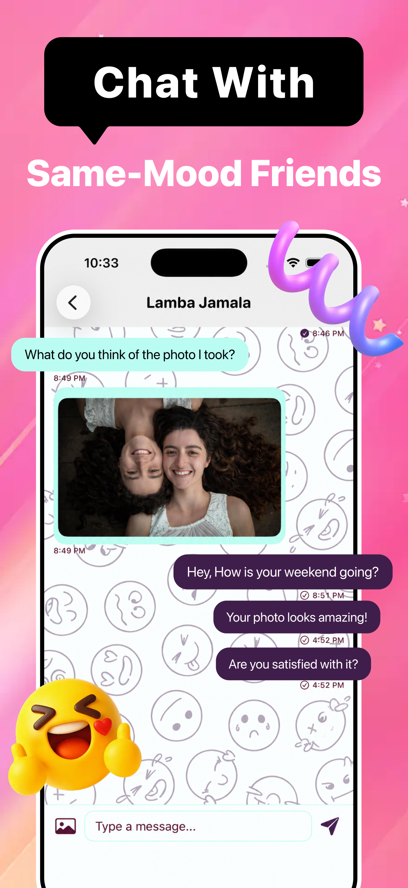 Emotion Chat - Comfort to Talk screenshot 2