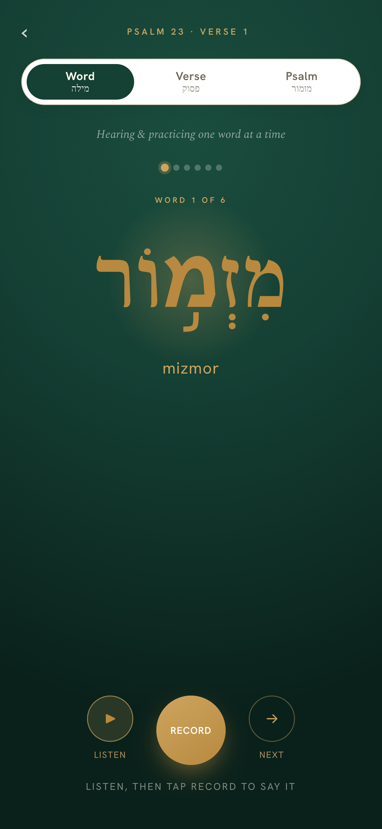 Mizmor screenshot 4