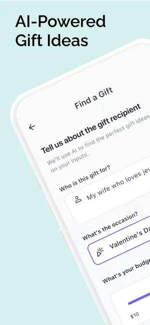 Gift Finder AI: Perfect Ideas screenshot 1