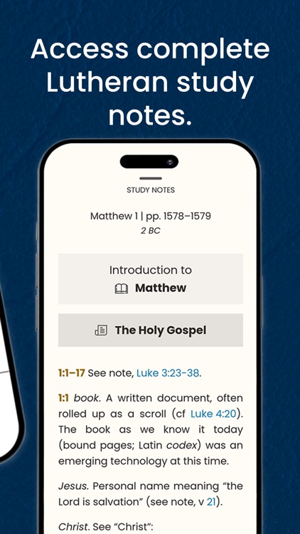 The Lutheran Study Bible