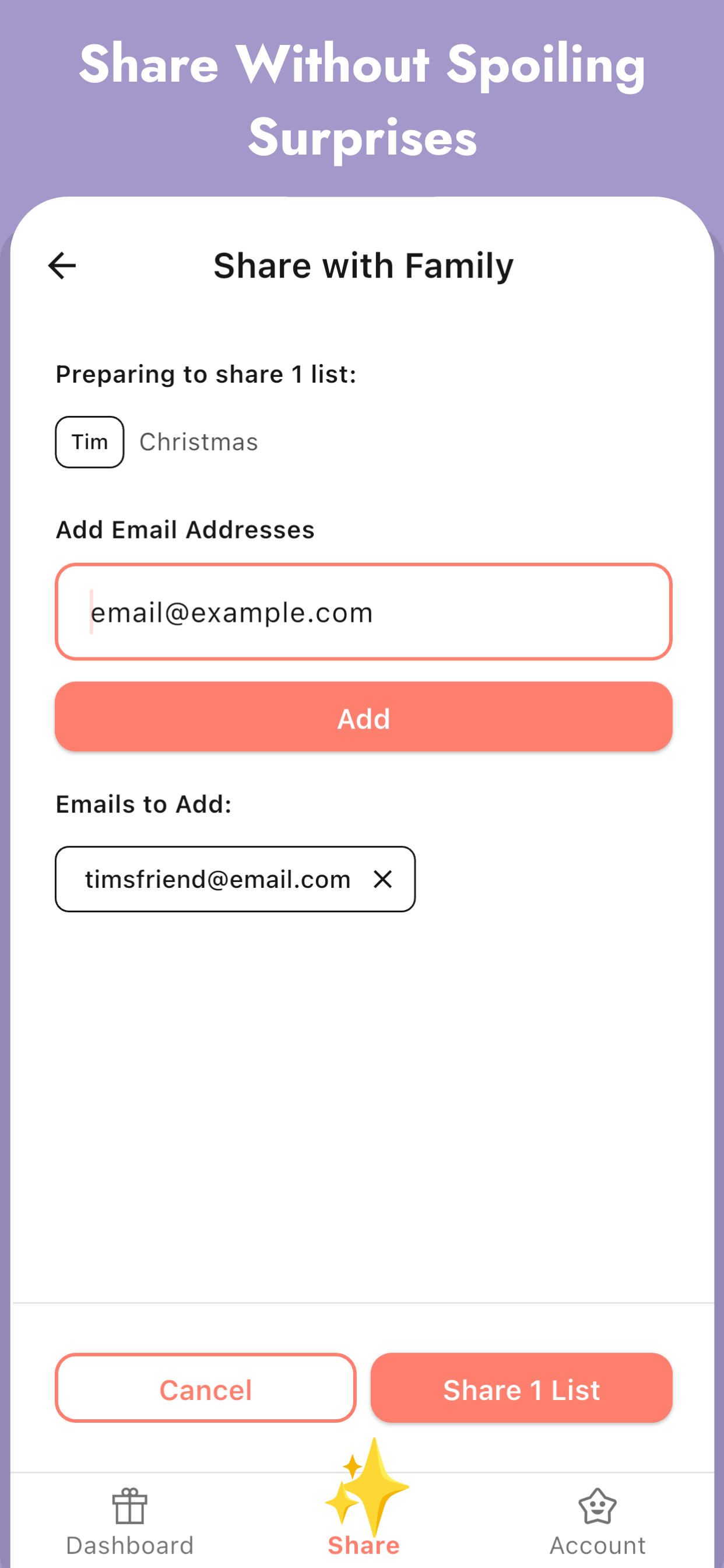 Wishlet – Smart Wishlists