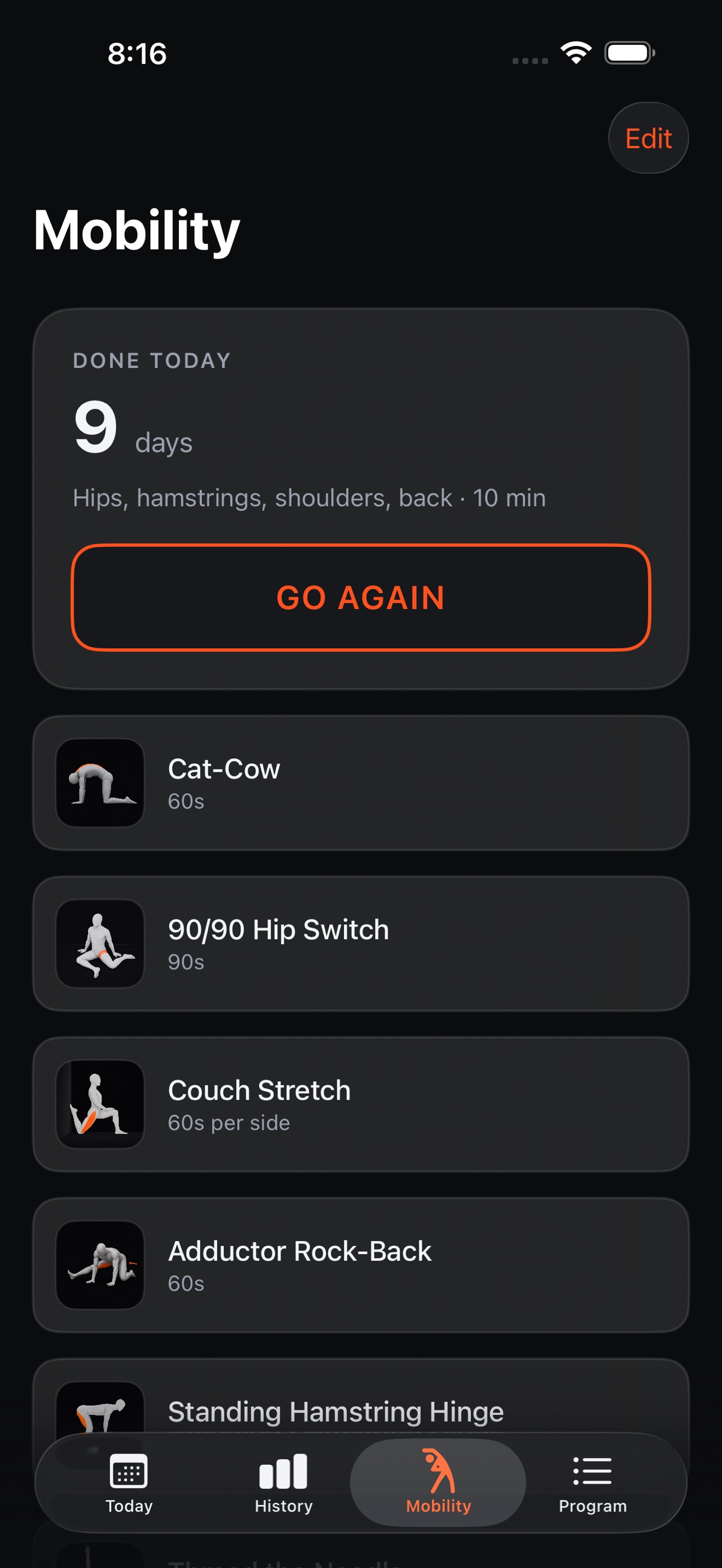 Screenshot 5 of TapLift: Workout Tracker
