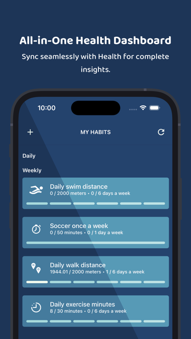 FitBy - Fitness at a glance. Screenshot