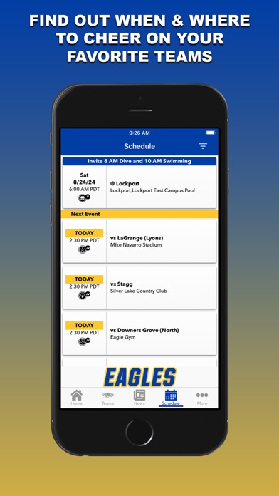 Carl Sandburg Athletics Screenshot