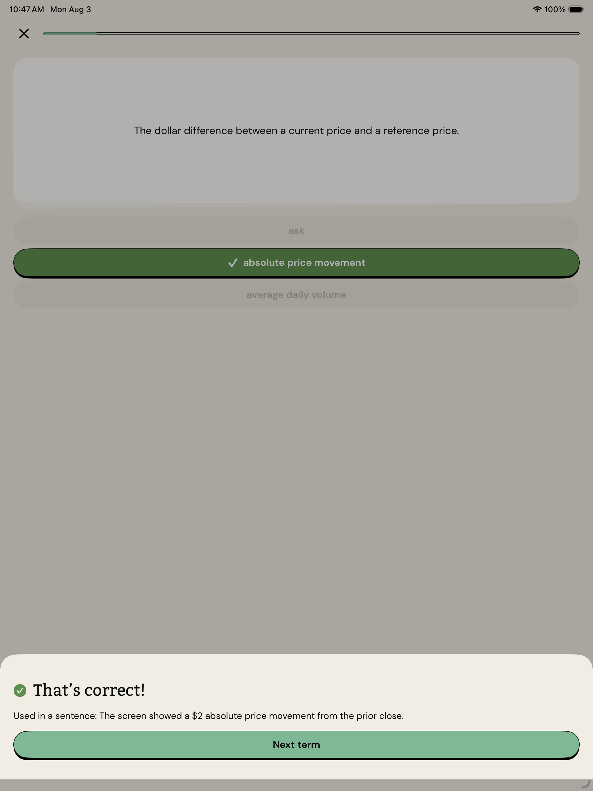MoneyWords—Learn Finance Terms screenshot 9