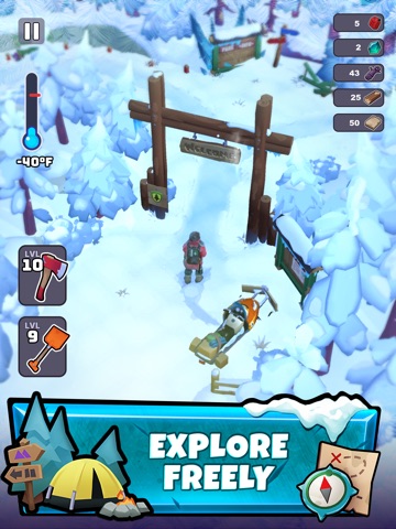 Frost World - Winter Survival iPad screenshot