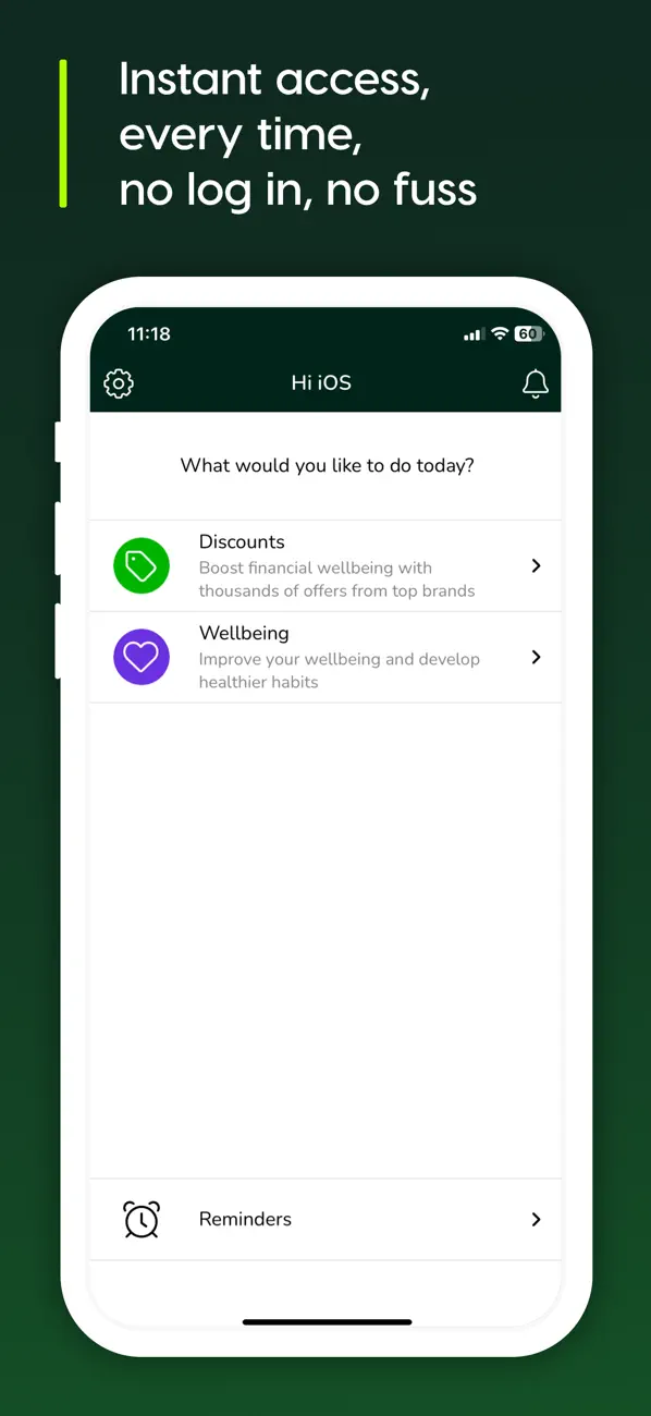 Screenshot #1 pour OneHub | Wellbeing