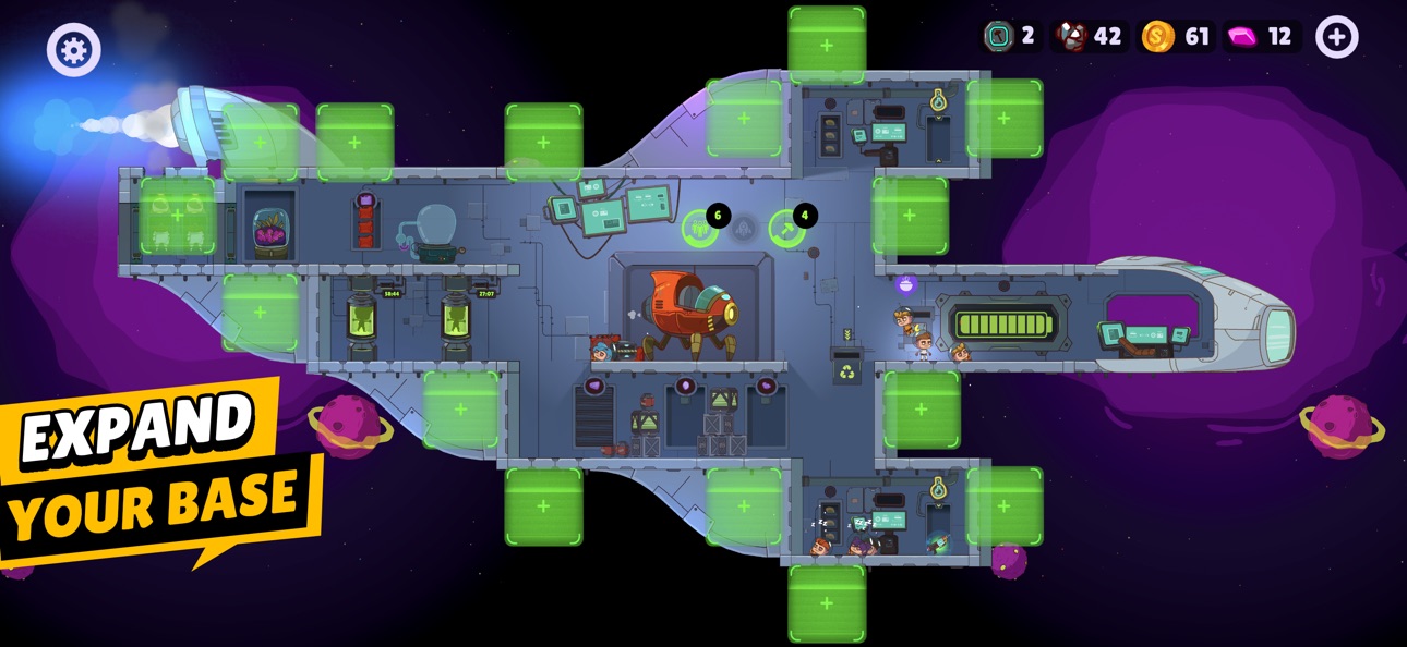 Space Squad Survival Hack screenshot 2 - iOS game interface