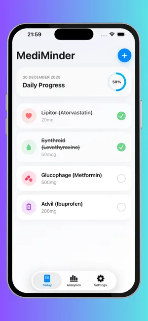 MediMinder + screenshot 1