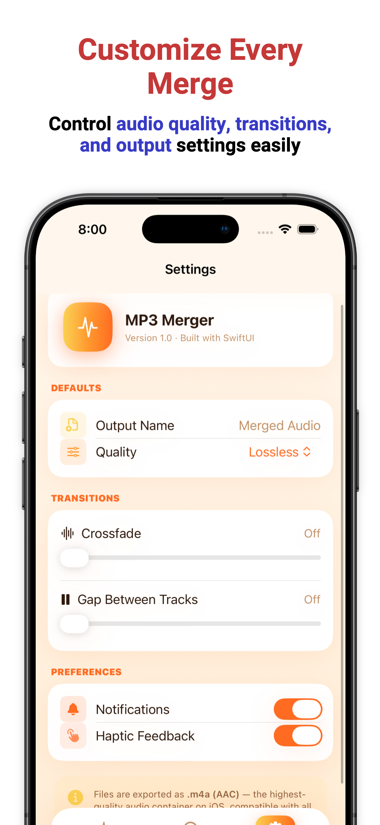 MP3 Merger: Audio Joiner screenshot 5