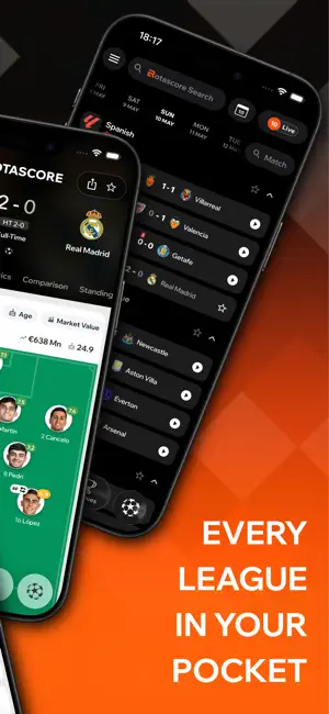 Rotascore: Live Soccer Scores screenshot 2