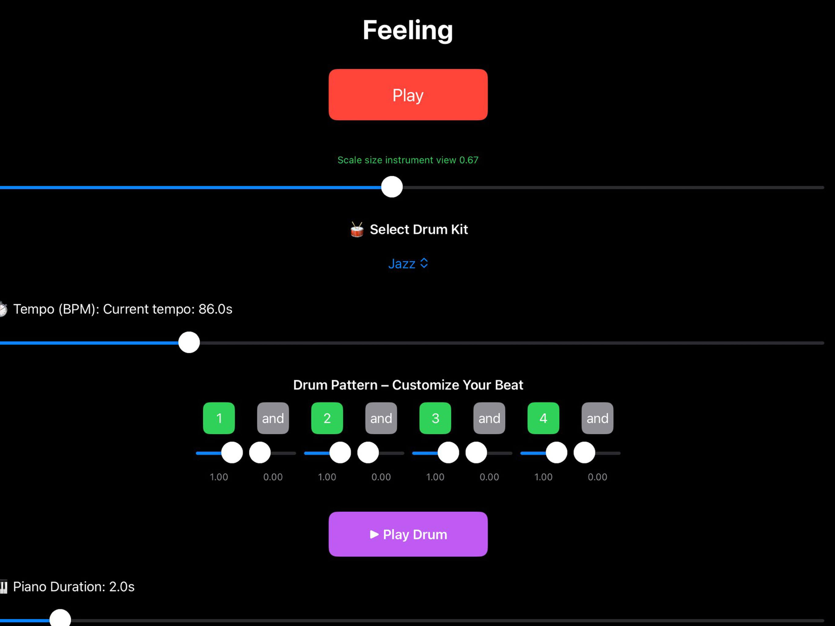 Feeling Piano Pad screenshot 10