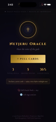 Netjeru Oracle screenshot