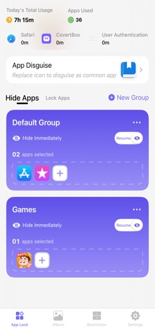 Cloak: App Locker & Vault Screenshot 1 of 6