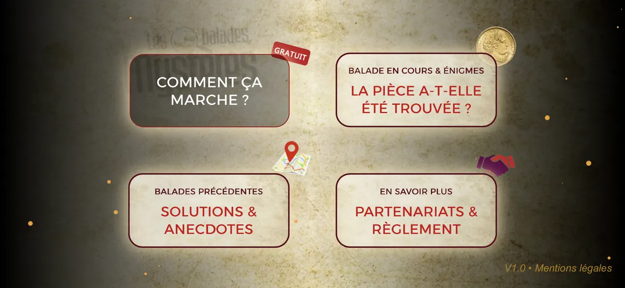 Screenshot #1 pour Balades Mystères