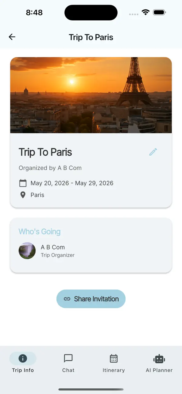 Screenshot #3 pour Clan Away: Group Trip Helper