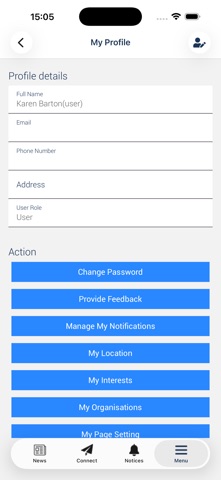 Community Engagement iPhone screenshot